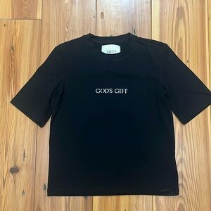 THEO God’s Gift t shirt, size Small